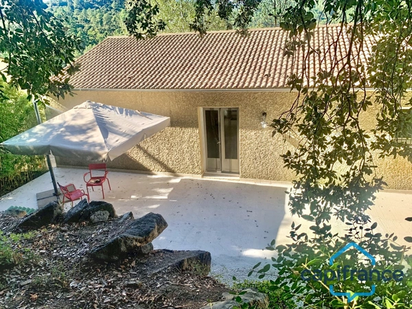 Maison à vendre, Branoux les Taillades 108 m2 + 134 m2 annexe ,belle vue .