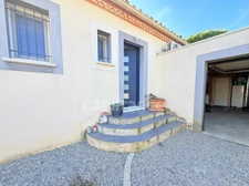 Maison de plain-pied, 4 pièces , terrain 500 m2 POUZILHAC (30)