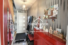 HONDSCHOOTE – Maison individuelle, 5 pièces, 3 chambres, 1 bureau, garage et jardin SUD