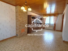 LEFFRINCKOUCKE - Maison semi mitoyenne, 4 pièces, 3 chambres, garage, jardin SUD