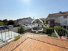 LEFFRINCKOUCKE - Maison semi mitoyenne, 4 pièces, 3 chambres, garage, jardin SUD