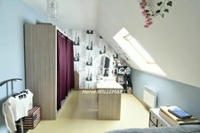 HONDSCHOOTE – Maison individuelle, 5 pièces, 3 chambres, 1 bureau, garage et jardin SUD
