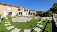 Dpt Charente (16), à vendre LIGNIERES SONNEVILLE maison avec magnifique vue sur la campagne