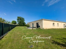 Plain-pied 4 chambres + bureau avec entrée indépendante – garage double, terrain clos