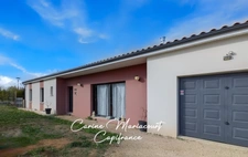 MAISON CONTEMPORAINE DE 2020 – DPE A – PLAIN-PIED – 4 CHAMBRES – 133 M²