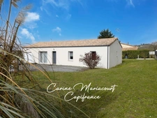 Maison de plain-pied de 2016 - 103 m² – 3 chambres – Garage – Terrain clos 1 060 m² – DPE B