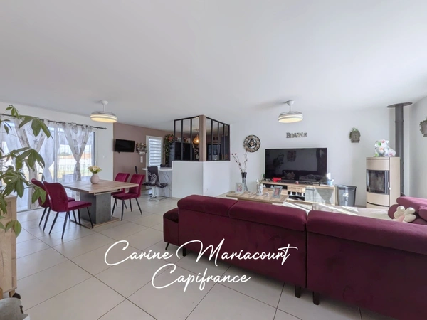 MAISON CONTEMPORAINE DE 2020 – DPE A – PLAIN-PIED – 4 CHAMBRES – 133 M² 