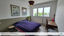 Appartement Duplex T3 avec terrasse, grand jardin privatif 100 m² et garage – petite copropriété sans charges
