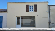 à vendre Maison de ville en pierre 2 chambres Centre historique de MARSILLY (17)