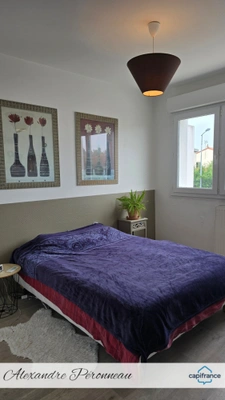 Appartement Duplex T3 avec terrasse, grand jardin privatif 100 m² et garage – petite copropriété sans charges
