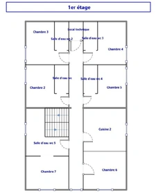 CHATELAILLON à vendre Maison 235 m² Gîte Chambres d'hôtes 12 piéces  - Terrain de 1 200 m² - Vendu loué -