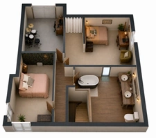 À proximité immédiate de La Rochelle Tasdon / AYTRE – A VENDRE Maison rénovée 4 chambres – Aucun travaux – Grand terrain – Garage – Quartier calme