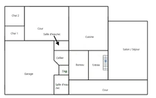 🏡 MAISON 5 CH AVEC GARAGE ATELIER – IDÉAL ARTISAN OU PROJET MIXTE – SECTEUR FERRIERES