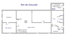 Charmante maison de ville 180 m², 4 chambres NUAILLE D'AUNIS (17) + Appartement duplex 44 m²