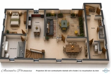 Charmante maison de ville 180 m², 4 chambres NUAILLE D'AUNIS (17) + Appartement duplex 44 m²