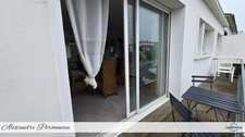 Appartement Duplex T3 avec terrasse, grand jardin privatif 100 m² et garage – petite copropriété sans charges