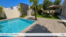 La Rochelle – Élégante maison contemporaine 4ch de plain-pied avec piscine, au calme absolu