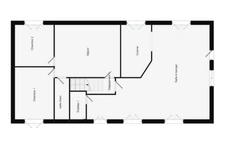 Maison avec fort potentiel commercial et habitation – Emplacement stratégique – Jardin 330 m² AYTRE (17)