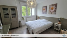 Appartement Duplex T3 avec terrasse, grand jardin privatif 100 m² et garage – petite copropriété sans charges