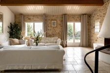 Propriete à vendre 6 pièces GOURDON (06), vue mer, jardin de 6000 m², garage...