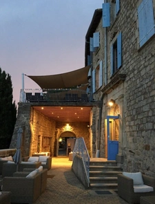 Dpt Ardèche (07), for sale near VALLON PONT D'ARC Walls of a Hotel Restaurant 