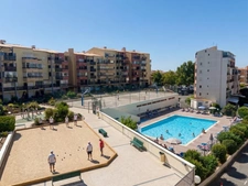 Appartement T2 dernier étage – Vue mer & port panoramique – Piscine, Tennis & Loggia