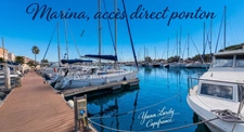 ⚓ RARE & PRIVILÉGIÉ : VÉRITABLE MARINA AVEC ANNEAU D’AMARRAGE PRIVATIF AU PIED DU BIEN – PROCHE CENTRE-PORT ⚓