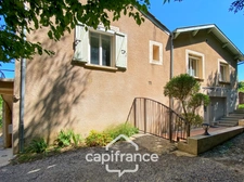 Maison d'environ 81 m² avec sous-sol aménageable de 40 m2 et son jardin de 418 m² – Crozes-Hermitage (26)