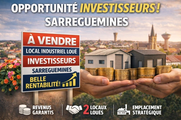 Local/bureau à vendre SARREGUEMINES (57)