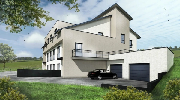 Dpt Moselle (57), à vendre proche de SARREGUEMINES appartement T5 de 104 m²  