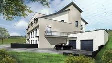 Dpt Moselle (57), à vendre proche de SARREGUEMINES appartement T5 de 104 m²  