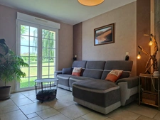 Maison individuelle sous sol 2007, secteur Le Mele Sur Sarthe 61, 4 chambres, 2sdb, 2wc, jardin arboré sans vis à vis, jaccuzzi, entre ALENCON et Mortagne au Perche