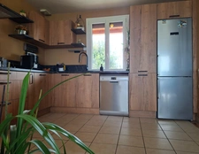 Maison 4 chambres 116m2 +double garage,  grande piece de vie plein sud, double garage. sur 2400m terrain, clos, Secteur Fresnays/ Sarthe- Ancinnes