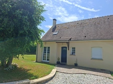 Maison individuelle sous sol 2007, secteur Le Mele Sur Sarthe 61, 4 chambres, 2sdb, 2wc, jardin arboré sans vis à vis, jaccuzzi, entre ALENCON et Mortagne au Perche
