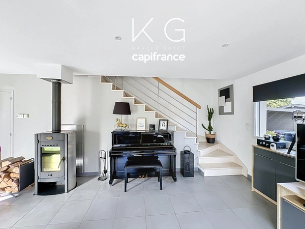 EXCLUSIVITE, maison à vendre à Trouville-sur-Mer : 4 chambres, vie de plain-pied possible, jardin paysager sans vis-à-vis