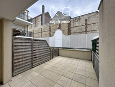 Deauville hypercentre appartement 2 pièce 43 m² avec terrasse plein sud de 20 m² et box, plage à pied