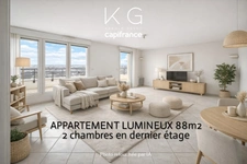 Caen, Folie Couvrechef district, 2-bedroom apartment for sale, top floor, south-facing, with underground garage