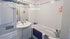 Near Deauville, a 41 sq m (441 sq ft) one-bedroom apartment with a balcony and garage is for sale, 200 m (626 ft) from the beach. 
