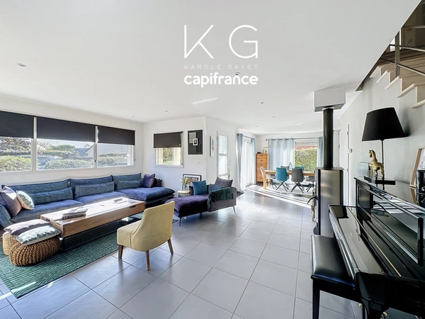 EXCLUSIVITE, maison à vendre à Trouville-sur-Mer : 4 chambres, vie de plain-pied possible, jardin paysager sans vis-à-vis