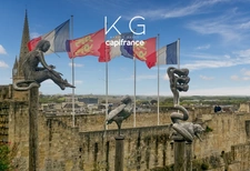 Caen hypercentre, murs commerciaux 99 m2 occupés à vendre proche Château, rentabilité brute de 7,5%