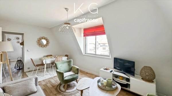 EXCLUSIVITE, proche Deauville, à Tourgéville, plage et commerces à pieds appartement 2 chambres de 58 m² à vendre