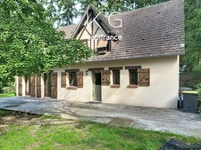 Maison EXCLUSIVITE, à vendre maison de charme avec 3 chambres, studio indépendant et terrain de 3 000 m², à 10 min des plages de Cabourg