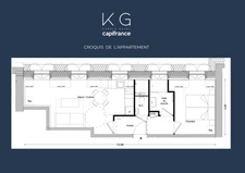 Deauville, appartement T2 meublé à vendre de 42 m² Résidence Pierre & Vacances, LMNP géré, rentabilité brute 6%