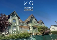 EXCLUSIVITE, à proximité immédiate de Deauville, appartement T2 à vendre 41 m2 avec balcon et box à 200 m de la plage 