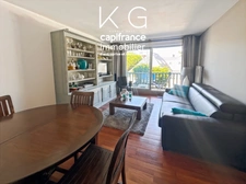 Calvados (14), BENERVILLE-SUR-MER appartement 1 chambre 41 m2 avec balcon et box, à 200 m de la plage et à 5 min de Deauville