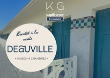 Maison de charme à vendre à Deauville proche gare SNCF et quais de Trouville-sur-Mer