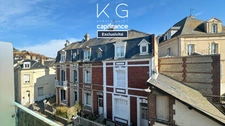 EXCLUSIVITE, à Trouville-sur-Mer appartement 35 m² 2 chambres à deux pas des quais et de la gare SNCF, au 2e et dernier étage d'une petite copropriété