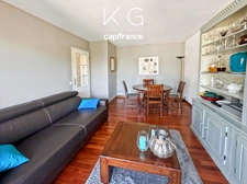Near Deauville, a 41 sq m (441 sq ft) one-bedroom apartment with a balcony and garage is for sale, 200 m (626 ft) from the beach. 