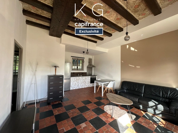 EXCLUSIVITE, proche de Deauville, très bel appartement 2 pièces de 45m2 à vendre à Saint-Arnoult, coup de coeur assuré