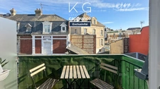 EXCLUSIVITE, à Trouville-sur-Mer appartement 35 m² 2 chambres à deux pas des quais et de la gare SNCF, au 2e et dernier étage d'une petite copropriété